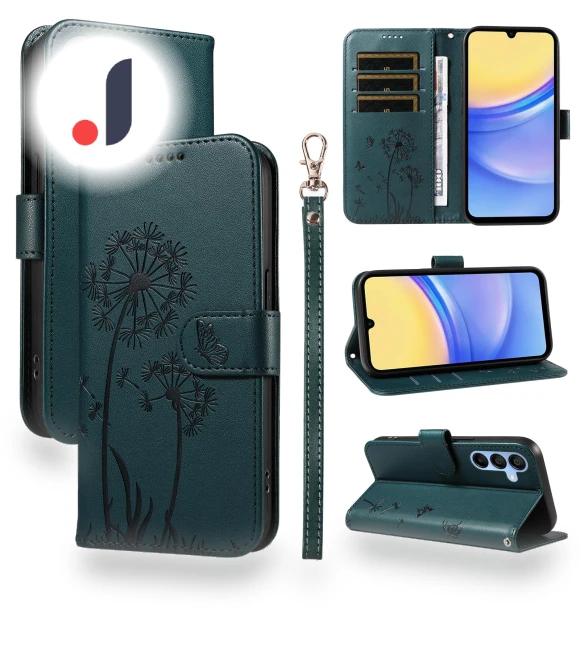 Leather Case Wallet Phone Cover — Phone Accessories, Smartwatch 2025