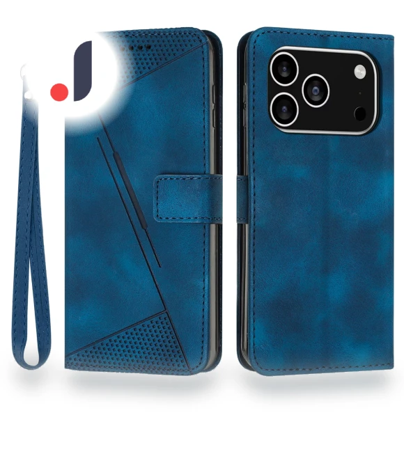 Leather Case with Embossed Triangle — Phone Accessories, Smartwatch 2025