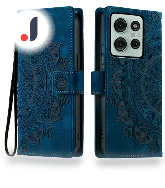 Leather Phone Case with Embossed Totem — Flip Cases, Smartwatch 2025