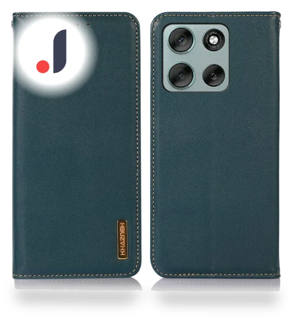 Leather Wallet Case — Flip Cases, KHAZNEH
