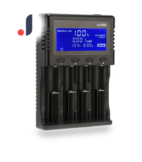 Smart Battery Charger with LCD Display — Chargers, OutsideWorld