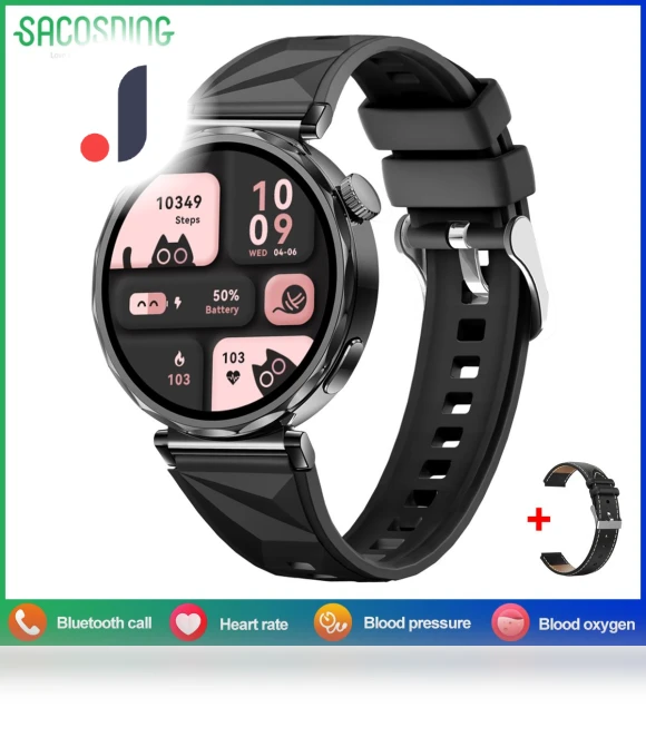 Amoled Screen Smart Watch — Wearable Accessories, SACOSDING