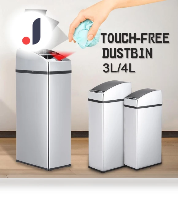 Automatic Sensor Dustbin — Kitchen Cans, Ideal World