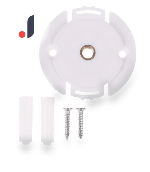 Camera Base Bracket — Surveillance Enclosures & Mounts, Square Circle