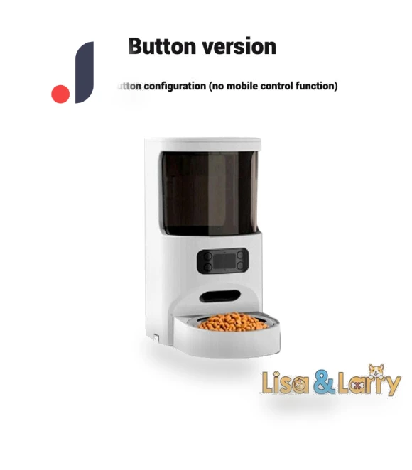Double Bowl Voice Call Cat Feeder — Smart Pet Feeders, Relax&Life