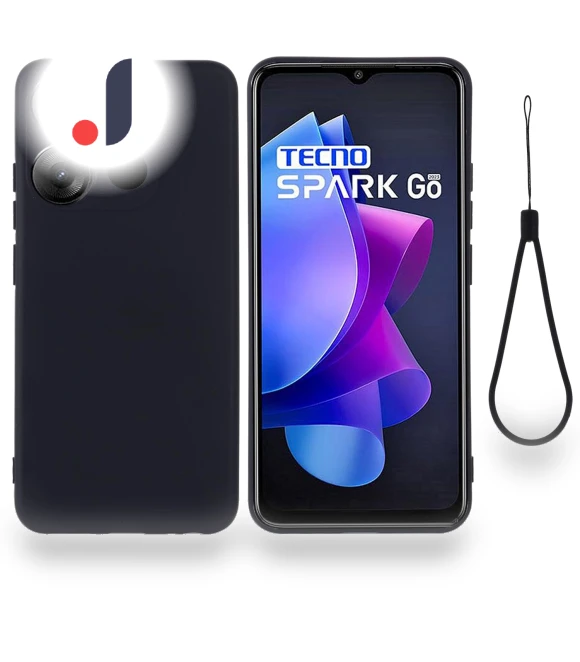 Liquid Silicone Cell Phone Case with Strap — Phone Accessories, Smartwatch 2025