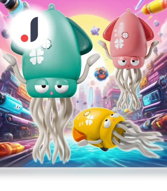 Moving and Dancing Octopus Squid Toy — Interactive Animal Companions, hayatospeed