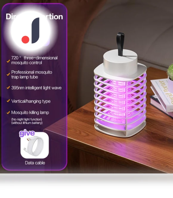 Rechargeable Mosquito Killer Lamp — Bug Zappers, Scatua