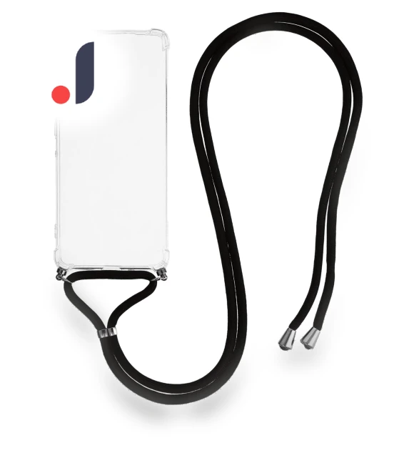 Reinforced Corner TPU Clear Phone Cover with Lanyard — Basic Cases, Smartwatch 2025