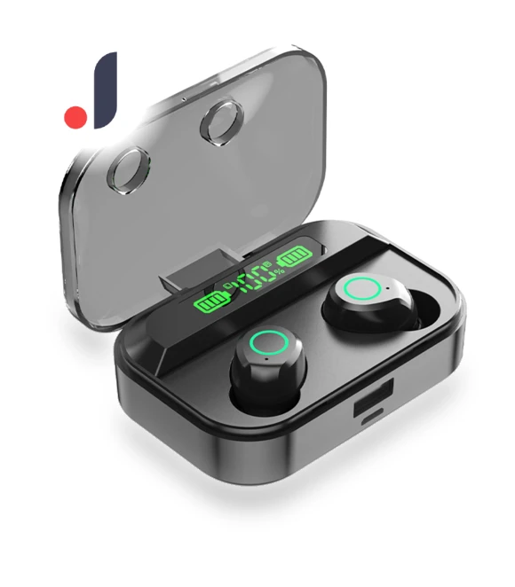 Smart Bluetooth Headset with Touch Digital Display — Bluetooth Headsets, Andoer