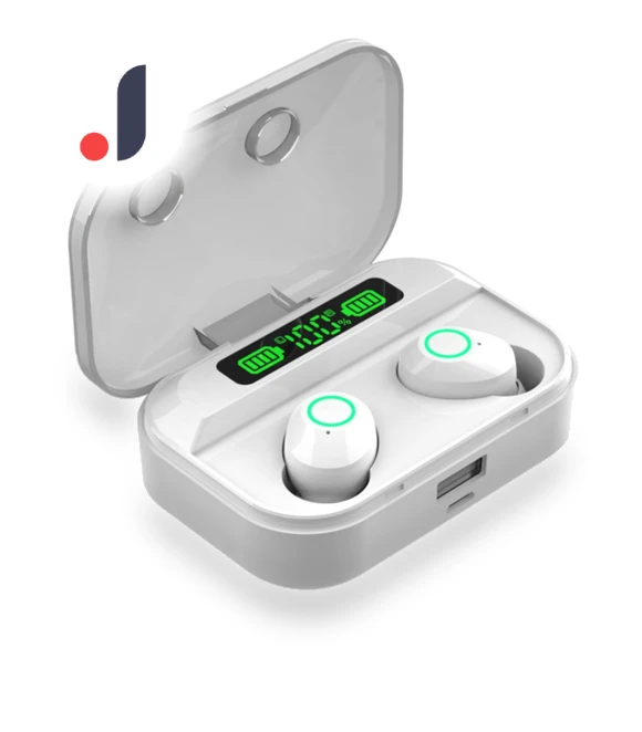 Smart Bluetooth Headset with Touch Digital Display — Headsets, Andoer
