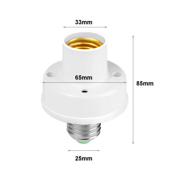 Smart Light Switch PIR E27 Socket Adapter — Smart Motion Sensors, YJMP home
