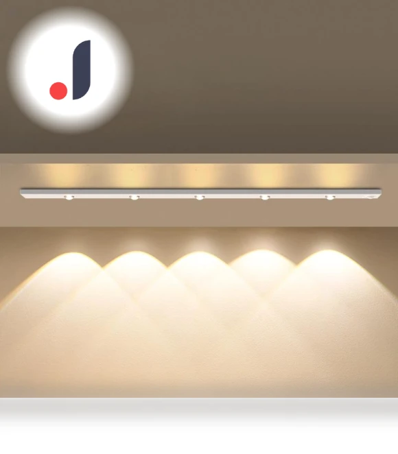 USB Rechargeable Motion Sensor Ultra-thin LED Lamp — Tap Lights, Warm Magpie Home