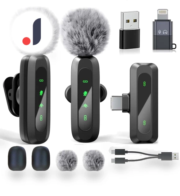 3-in-1 Pin Microphone — Microphones, HAYAO