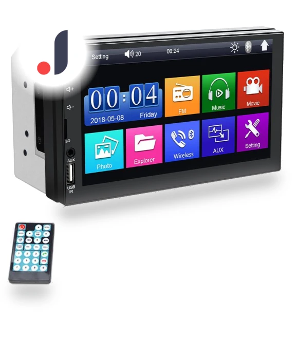 7-inch Touch Screen MP5 Player Car Radio — Stereo Receivers, Cars Auto Home