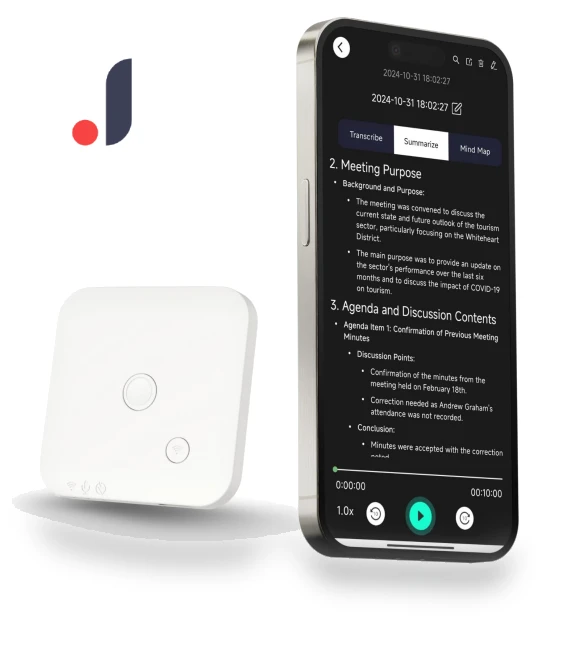 AI Voice Recorder with App for Speech-to-Text — Voice Recognition & Productivity Software, HAYAO