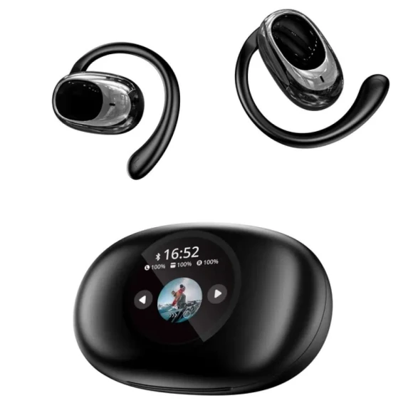 Bluetooth Headphones with Touchscreen — Over-Ear Headphones, Junmaocun