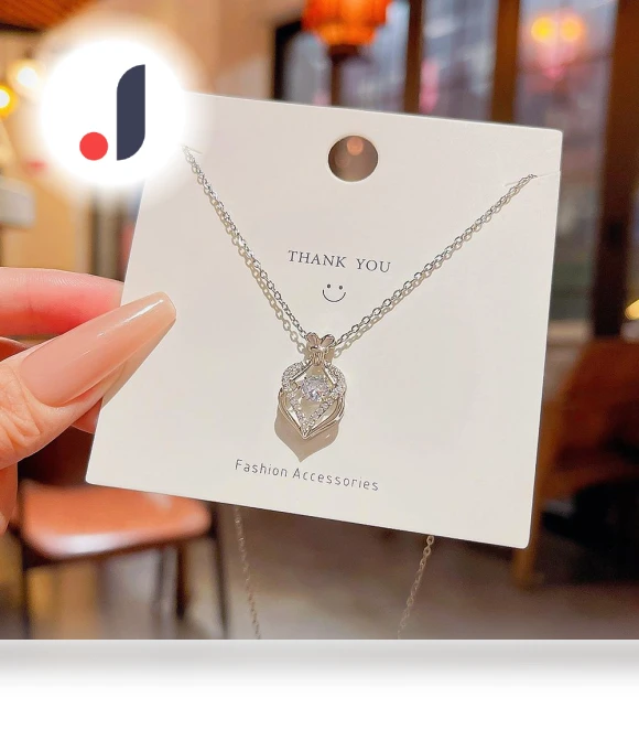 Designer Love Sense Smart Titanium Necklace — Smart Jewelry, YM01-FASHION