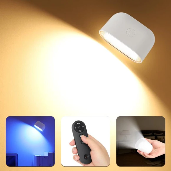 LED Magnetic Wall Light with USB Charging — Night Lights, Your Warm Home