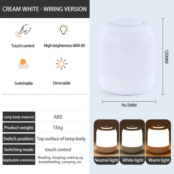 LED Touch Lamp — Standing Lights, Lighting Life Hub