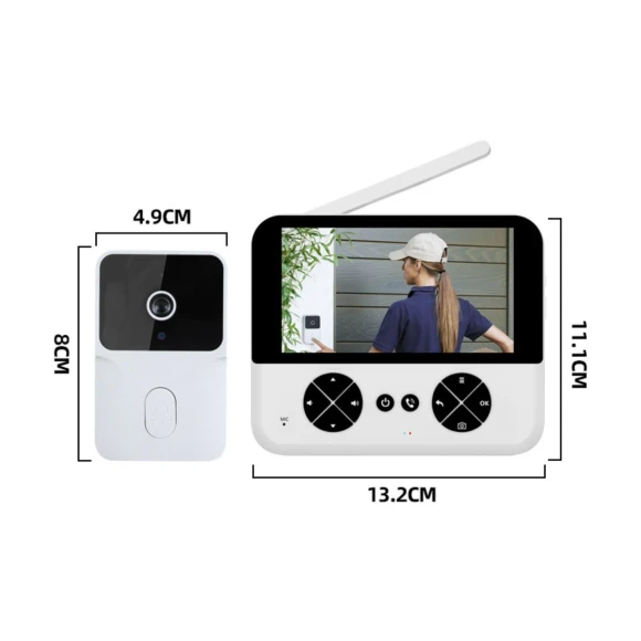 Multifunctional Video Doorbell — Kits, Tool parts