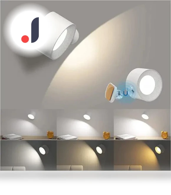 Rechargeable LED Wall Light with Touch and Remote Control — Wall Lighting, Vinde Home
