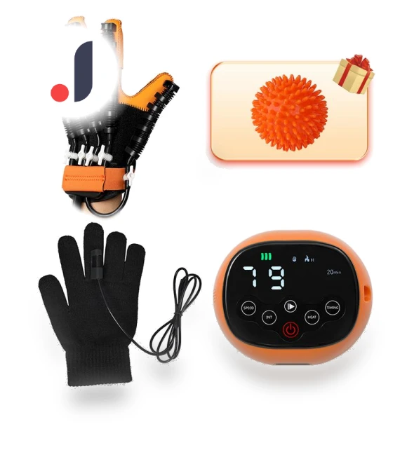 Robotic Rehabilitation Gloves with Heating Function — Arm Exercisers, Le er kang