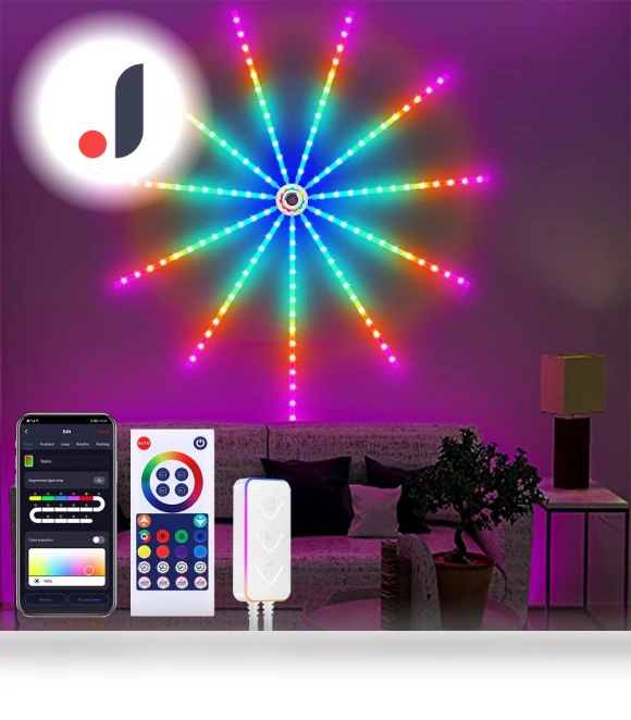 Smart LED Wi-Fi Light Strips for Fireworks — LED Strips, Refreshing Home