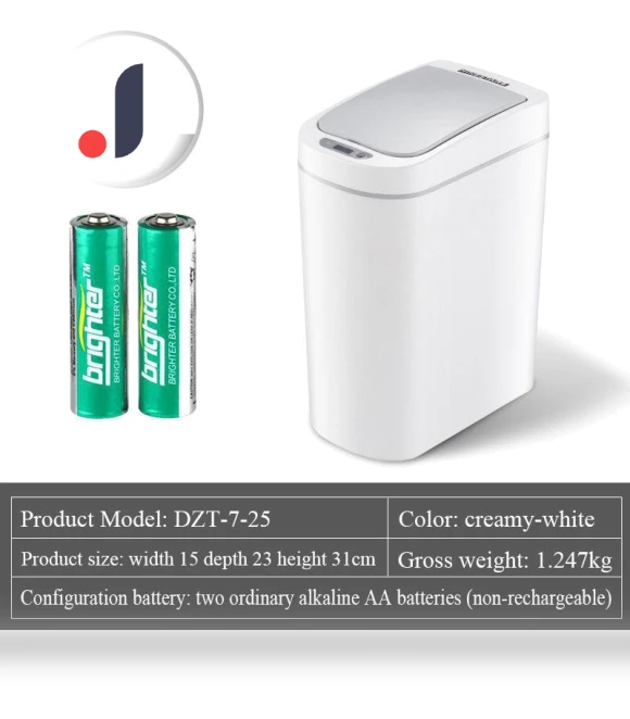 Smart Trash Can for Toilet — Waste Baskets, DC-Home-2