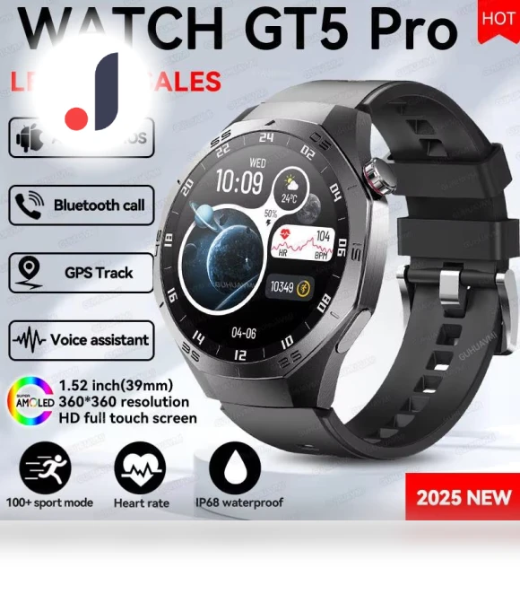 Smart Watch for Men with GPS Tracker — Smartwatches, ElectronicsHome