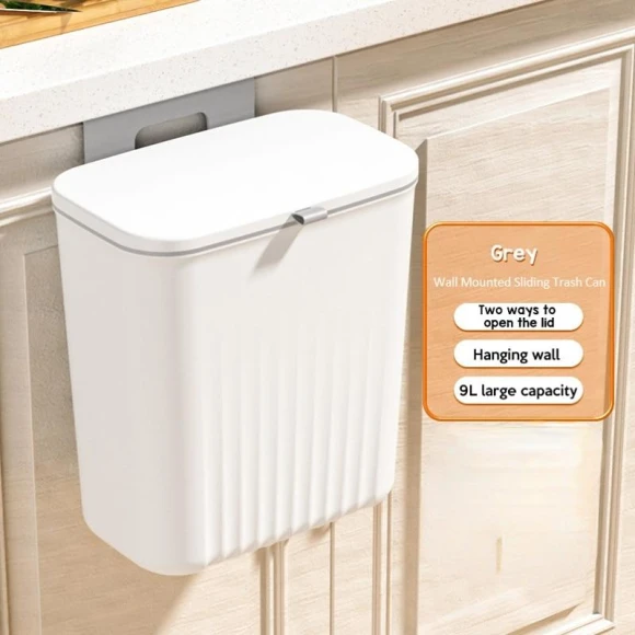 Wall-mounted trash bin — Waste Baskets, Elegant Living House