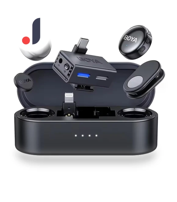 Wireless Lavalier Microphone — Audio Capture Devices, Boya