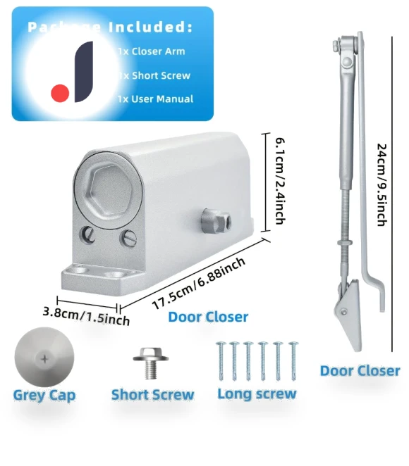 Automatic Door Closer — Door Closers, Two light chasing boys