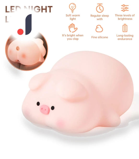 Cute LED Night Lights with Touch Sensor — Night Lights, Refreshing Home