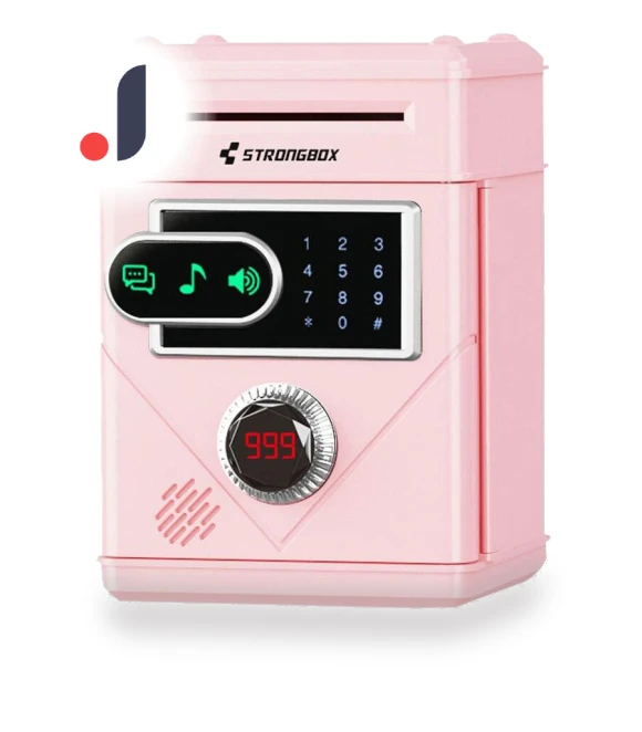 Electronic Touch Screen Piggy Bank — Savings & Piggy Banks, Simple and warm