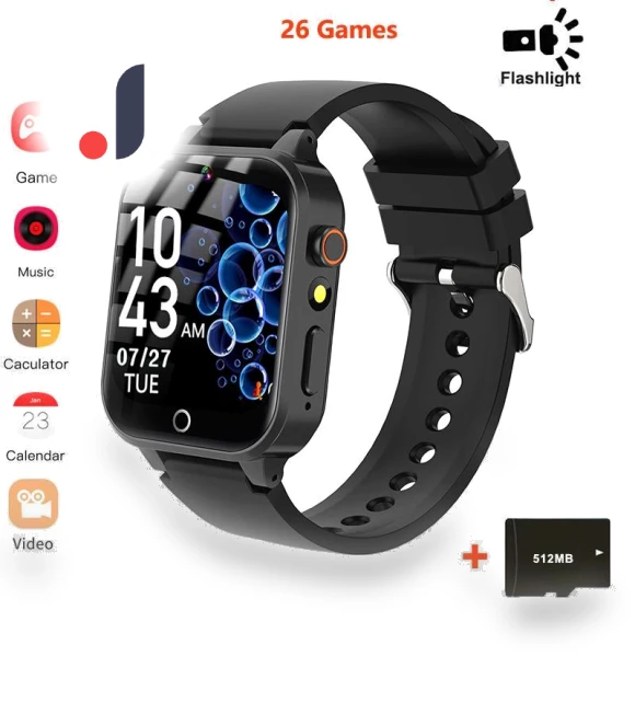 Kids Smart Watch with 26 Games — Wearable Accessories, Melsya