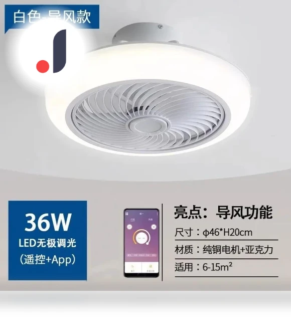 LED Ceiling Fan with Light — Ceiling Fan Lighting Solutions, Vinde Home
