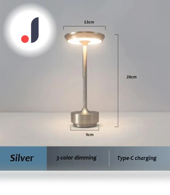 LED Desk Lamp with Charging — Desk & Table Lighting, Vinde Home