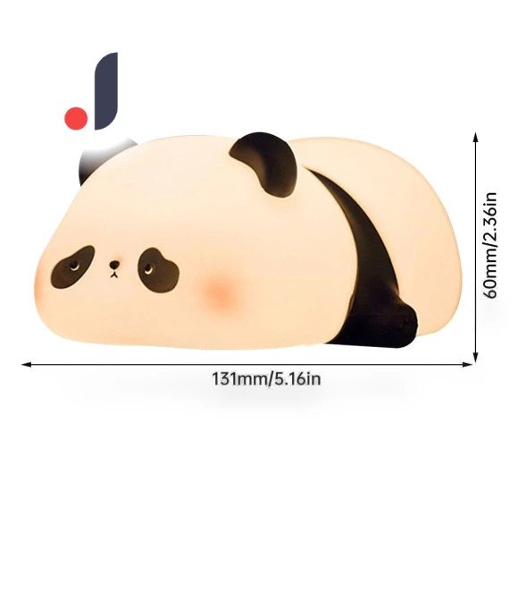LED Night Light with Cute Panda — Night Lights, Refreshing Home