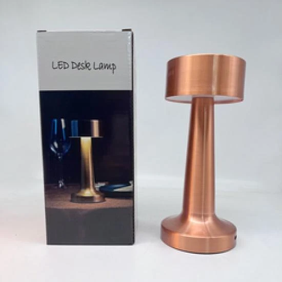 Modern Metal Touch Dimmer Night Light — Desk & Table Lighting, Zhou Yajin