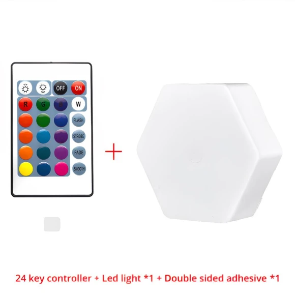 Quantum Wireless Hexagon Lamp — LED Strips, Heal Care