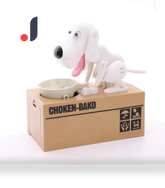 Robotic Coin Chewing Piggy Bank — Savings & Piggy Banks, Home Textile Home Decoration