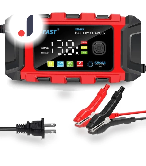 Smart Color LCD Display Car Charger — Chargers, loverin