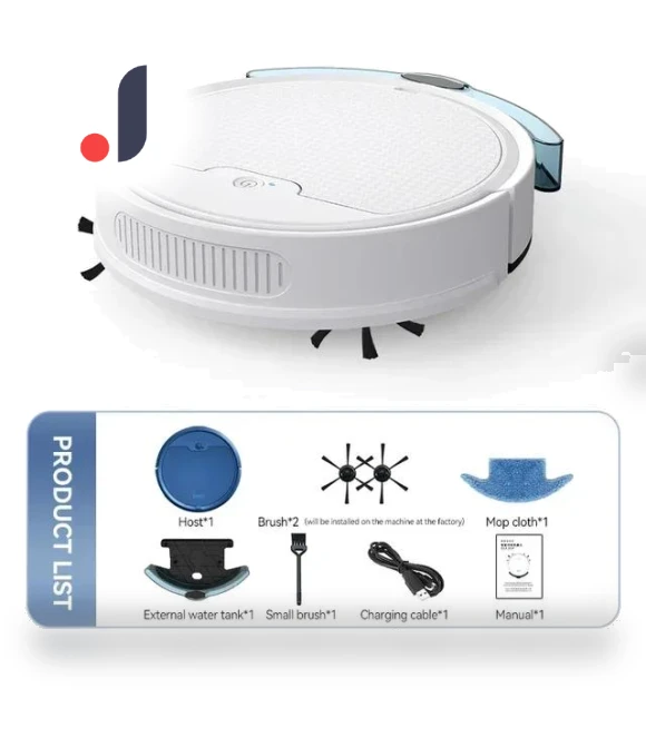 Smart Sweeping Robot 3 in 1 — Smart Cleaning Robots, Modern Home Furnishing