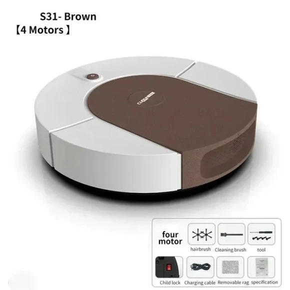 Smart Sweeping Robot Vacuum — Smart Cleaning Robots, DC-Home-2