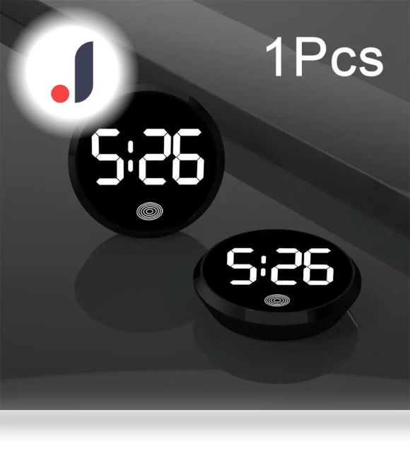 Touch-Type ABS Glowing Car Clock — Clock, 888 Auto Parts Town