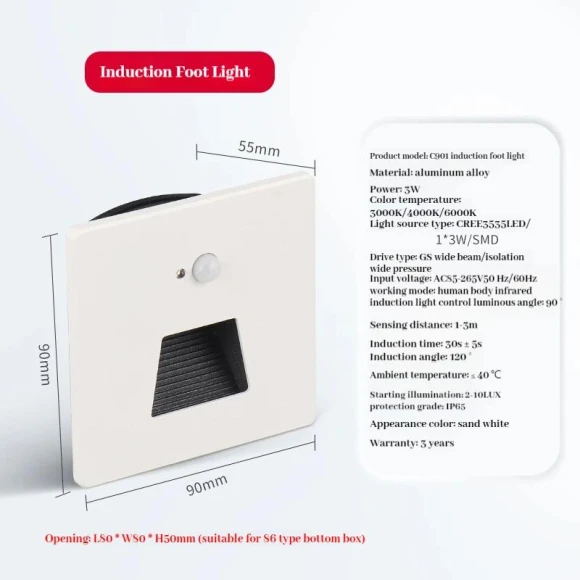 Universal Aluminum 3W Touch Night Light — Night Lights, Vinde Home