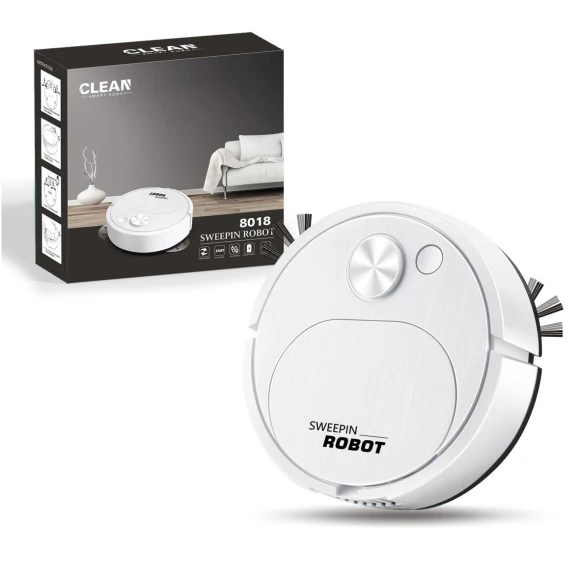 USB Robot Vacuum Cleaner 3-in-1 — Smart Cleaning Robots, Daily Home Furnishings