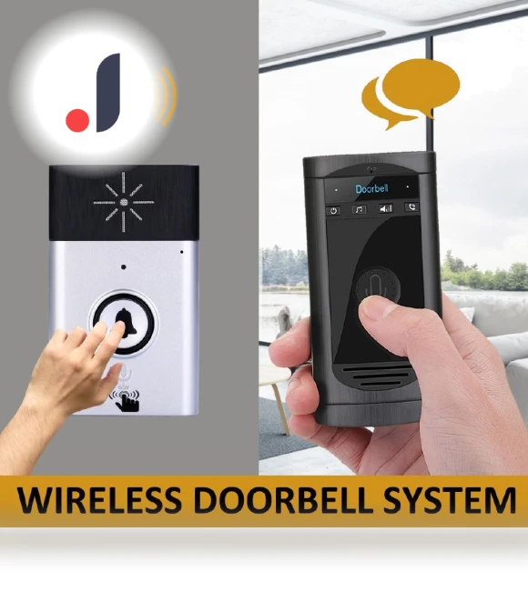 Wireless Smart Doorbell with LED Indicator — Kits, The Romantics