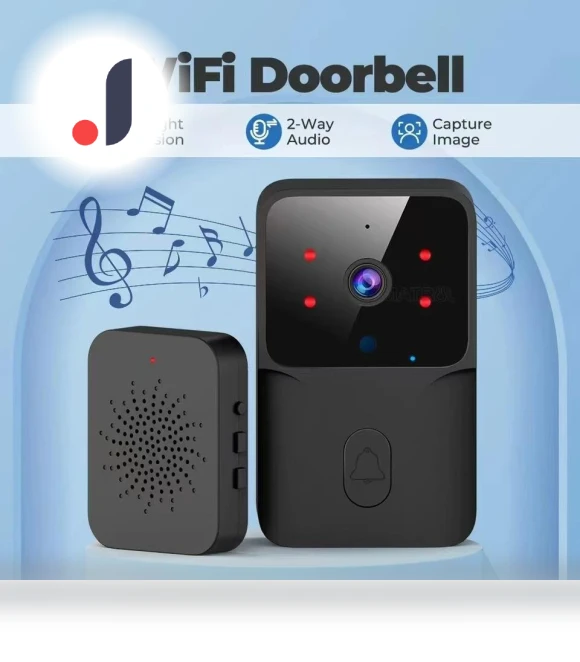 Wireless Smart Doorbell — Smart Home Security, Meiteai-All
